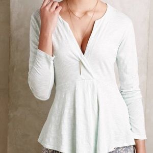 COPY - Anthropologie Left of Center Signy Top